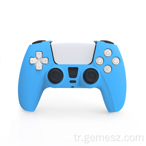 Renkli Koruyucu Denetleyici Gamepad PS5 Silikon Kılıf